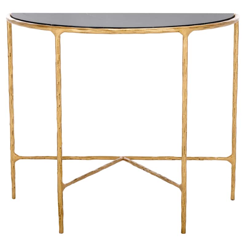 SAFAVIEH Couture Constanca Forged Metal Console Table - 36" W x 18" L x 30" H - 36"W x 18"D x 30"H