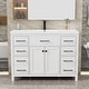 preview thumbnail 9 of 10, Modern Bathroom Vanity with Sink & Faucet Storage Cabinet Set