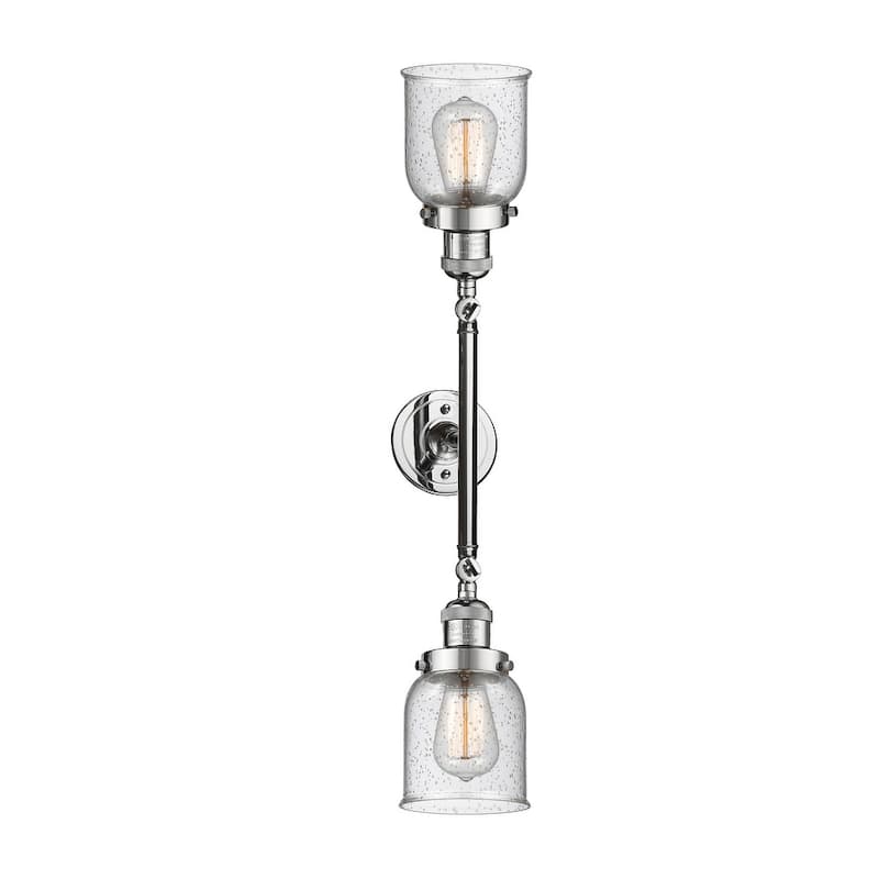 Innovations Lighting Small Bell 2 Light 23" Wide Bathroom Vanity Light