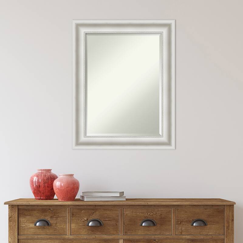 Beveled Wall Mirror - Parlor Black Frame