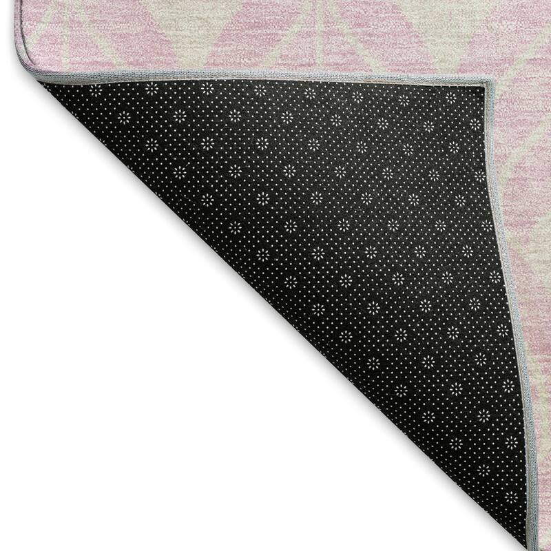 Premium Washable Super Soft Geo Teardrop Mayfield Rug