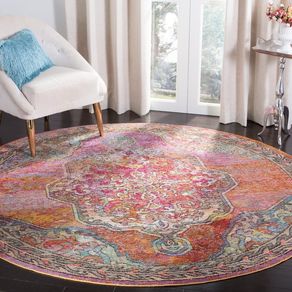 SAFAVIEH Crystal Petronela Vintage Boho Oriental Rug