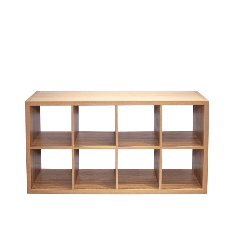Smart Cube 8-Cube Organizer Storage with Opened Back Shelves