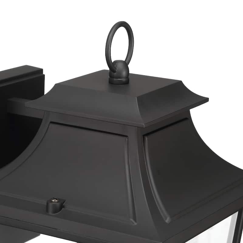 Hunter Spring Cove Outdoor Wall Light - Front Porch, Patio, Garage, Pergola - Traditional, Mission - Resists Corrosion!