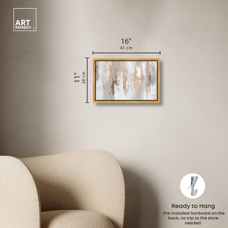 Gilded Brilliance I Canvas by Art Remedy