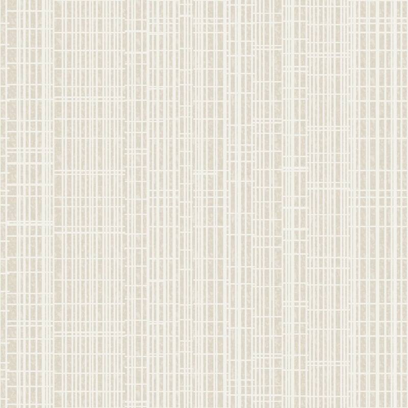 Galerie Wallcoverings Designer Colors Block Pattern Shimmer Finish Non-woven Wallpaper Roll - 33-feet long x 21-inches wide - Beige
