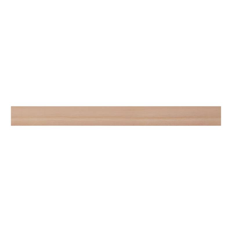 WM100: 11/16-in D x 11/16-in W x 96-in L Americraft Solid Hardwood Stain Grade Cove Moulding