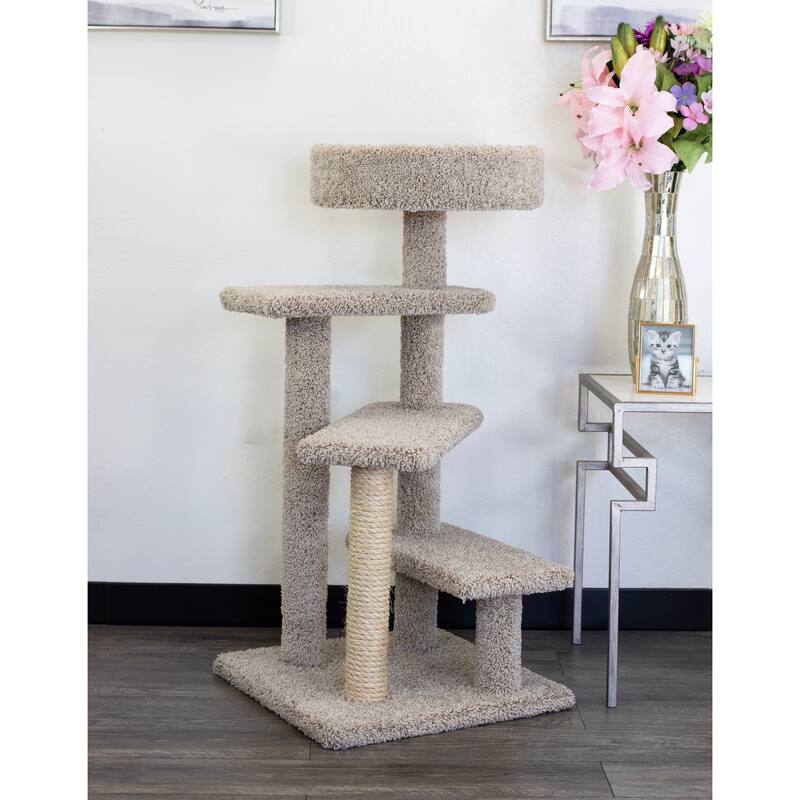 New Cat Condos Spiral Stairwell with Perch