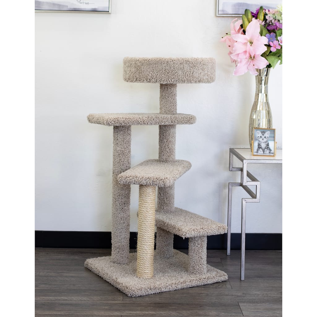 New Cat Condos Spiral Stairwell with Perch