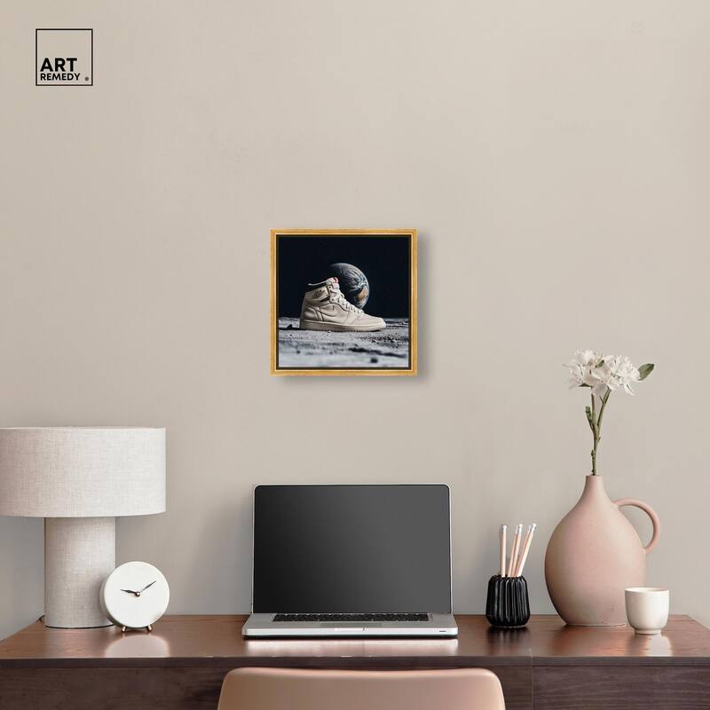 Zero-G Jordans Canvas by Art Remedy