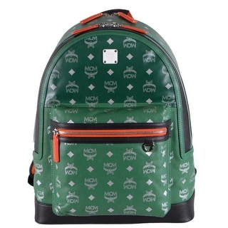 mcm backpack green
