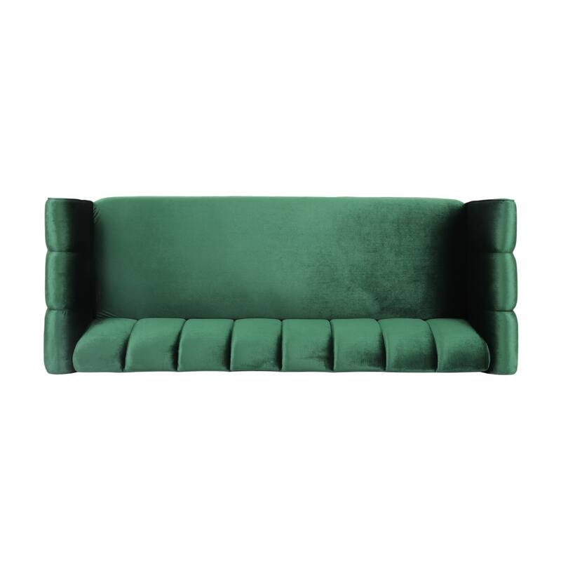Emerald Velvet 3-Seater Sofa