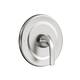 Option Brushed Nickel - Round