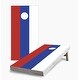 preview thumbnail 1 of 5, Russian Flag Cornhole Game (Choose Wraps or Boards) 2x4 Boards (24" x 48") - Include ALL Accessories