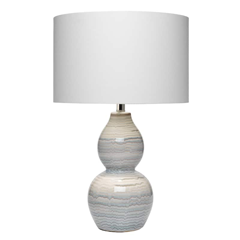 Alden Décor Mara Ceramic Wave Table Lamp
