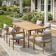 Option Teak Finished+Light Gray