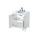 preview thumbnail 6 of 9, Elegant Lighting VF29330 Millie 30" Free Standing Single Basin Vanity