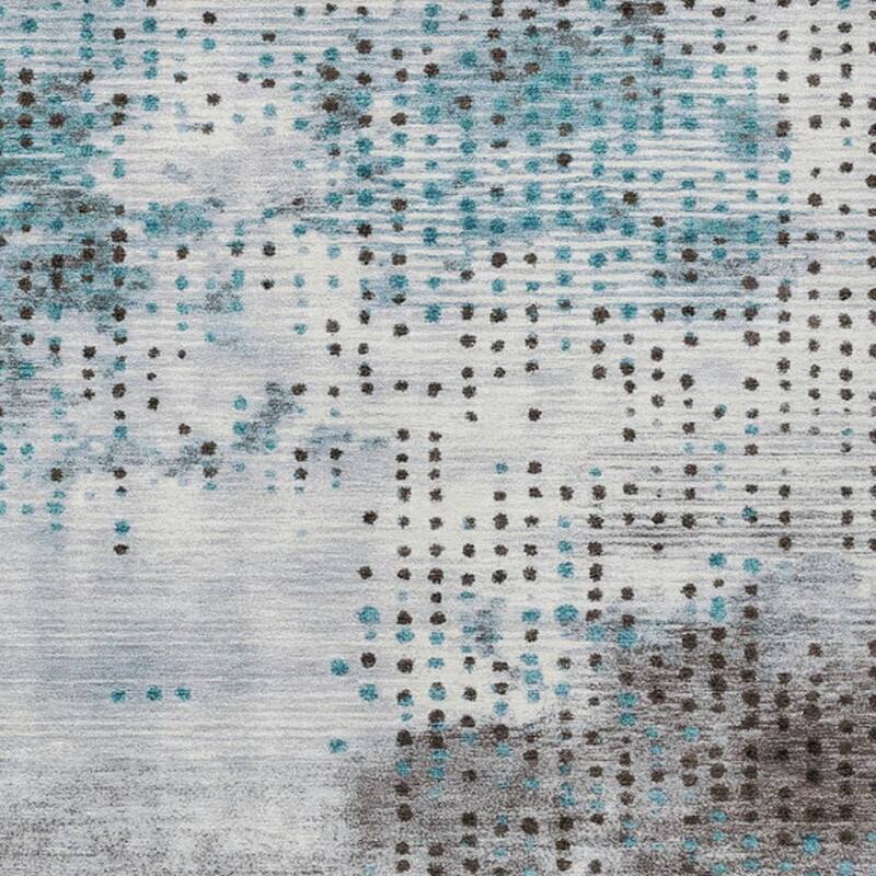HomeRoots Geometric Transitional Rectangle Outdoor Rug