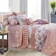 preview thumbnail 5 of 23, Serenta 9-pc. Cal King Printed Striped Cotton Blend Bed Coverlet Set