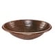 preview thumbnail 3 of 11, 19-in Oval Self Rimming Hammered Copper Sink (LO19RDB)