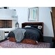preview thumbnail 34 of 65, AFI Southampton Murphy Bed Chest with Built-In Charging Station Walnut - Queen