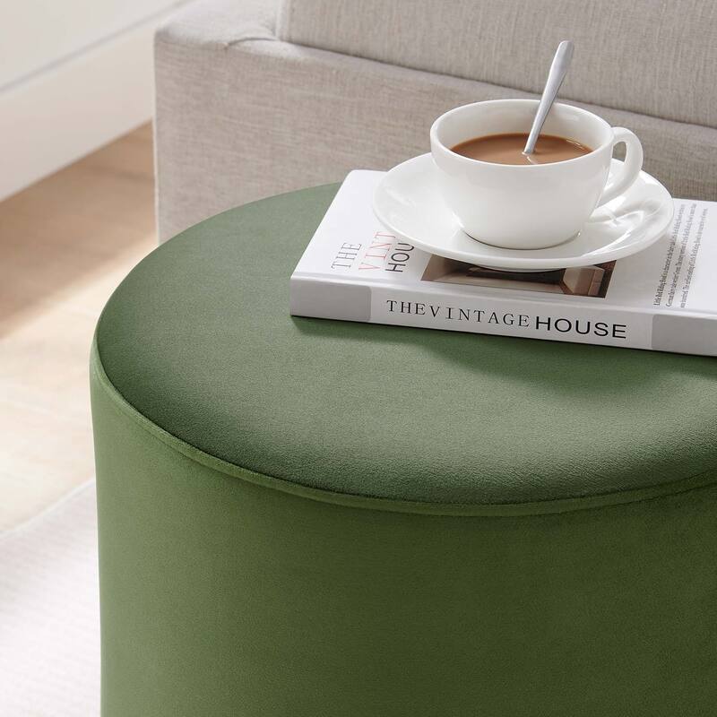 Tilden 16"/23"/29"/38" Performance Velvet Upholstered Ottoman