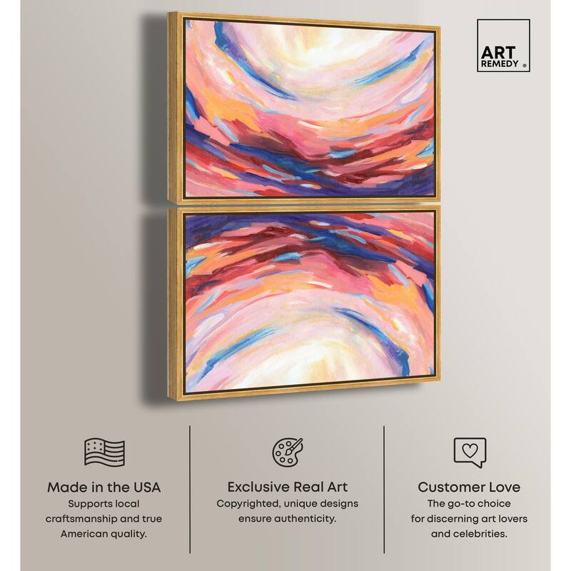 Harmony of Summer Canvas by Art Remedy