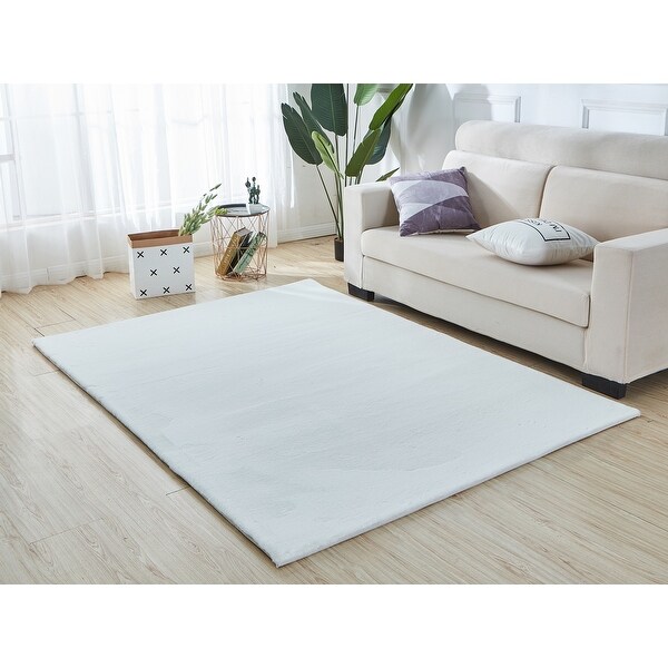 Faux chinchilla discount rug
