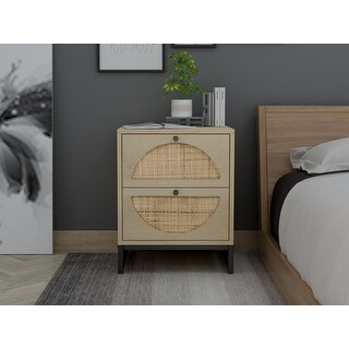 Nightstand Side Table Display Rack for Bedroom & Living Room Bedroom ...