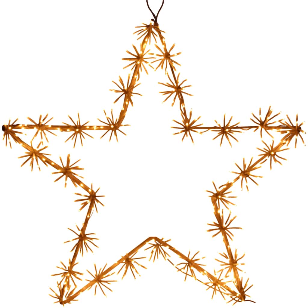 Christmas 3 ft. Star with White LED Cluster Lights