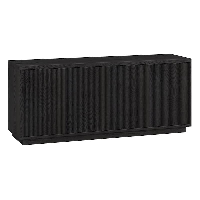 Hanson Rectangular TV Stand for TV's up to 65" - Black