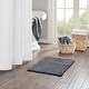 preview thumbnail 43 of 103, Bathroom Non-Slip Rug Absorbent Rug Toilet Floor Rug Soft Home Carpet Charcoal - 1'4'' x 2' - Square