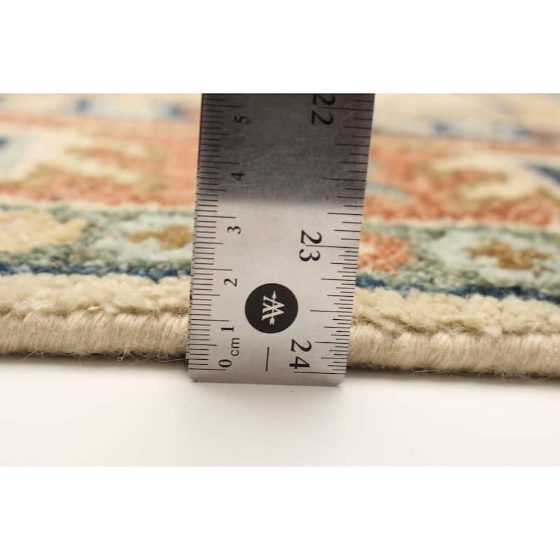 ECARPETGALLERY Hand-knotted Jules Serapi Cream Wool Rug - 5'4 x 7'10