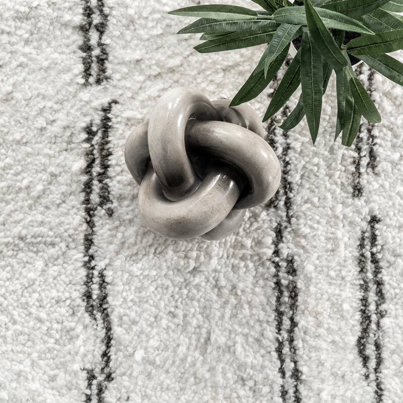 Nuloom Mazie Handmade Pinstripe Modern Area Rug