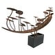 preview thumbnail 4 of 4, Design Toscano Grande Asian Botanical Cascading Metal Fountain