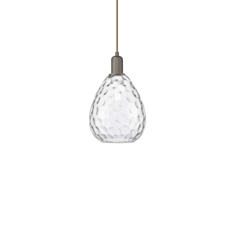Innovations Lighting 716-1P-13-8 Waverly Pendant Waverly 8" Wide Mini - Oil Rubbed Bronze / Clear