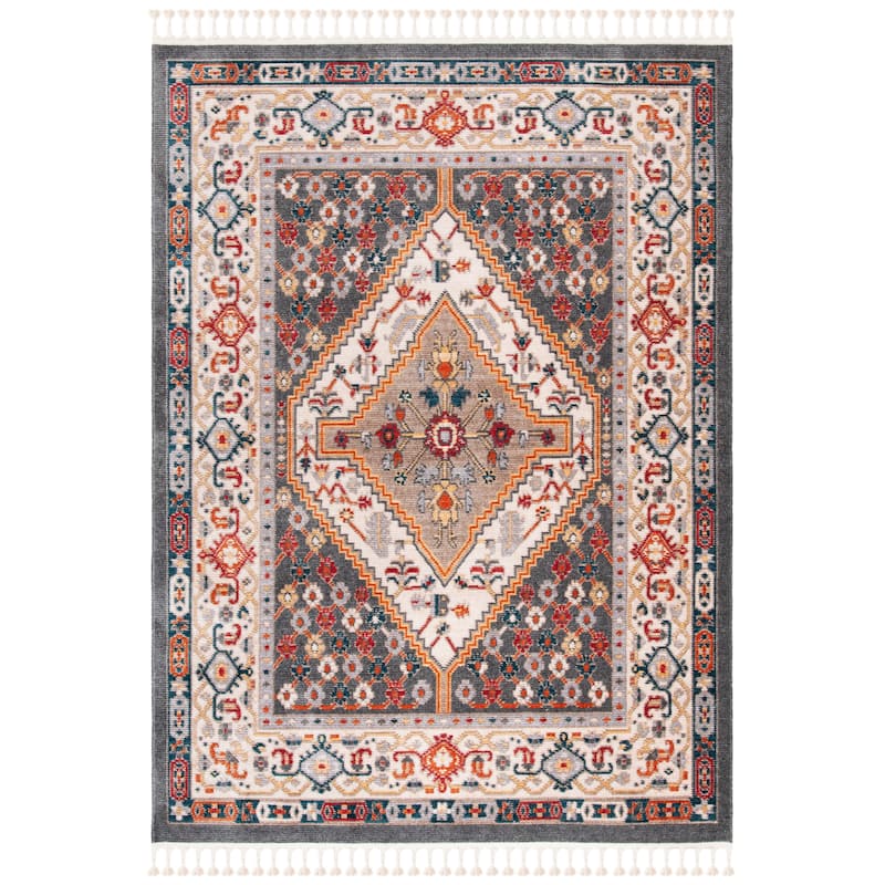 SAFAVIEH Farmhouse Umbertina Boho Tribal Rug