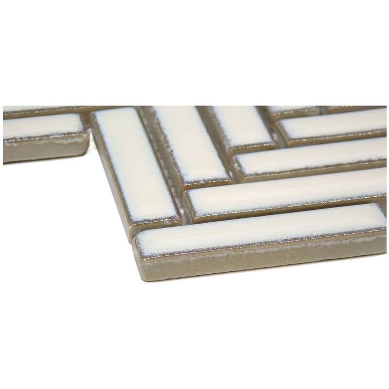 Emser Tile W95REGA1111MMHB Regala - 11" x 11" Chevron Wall Tile -