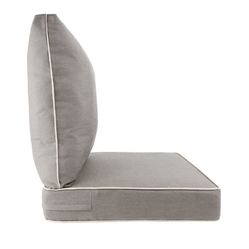 Sunbrella Contrast Corded Deep Seat Cushion by Austin Horn Classics