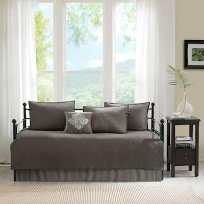 Madison Park Mansfield 6 Piece Reversible Daybed Cover Set