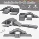 preview thumbnail 17 of 17, 6PCs Indoor Toddler Climbing Blocks with Ball Pit, Foam Soft Playset for Crawl Activity with Slide Stairs and Ramp