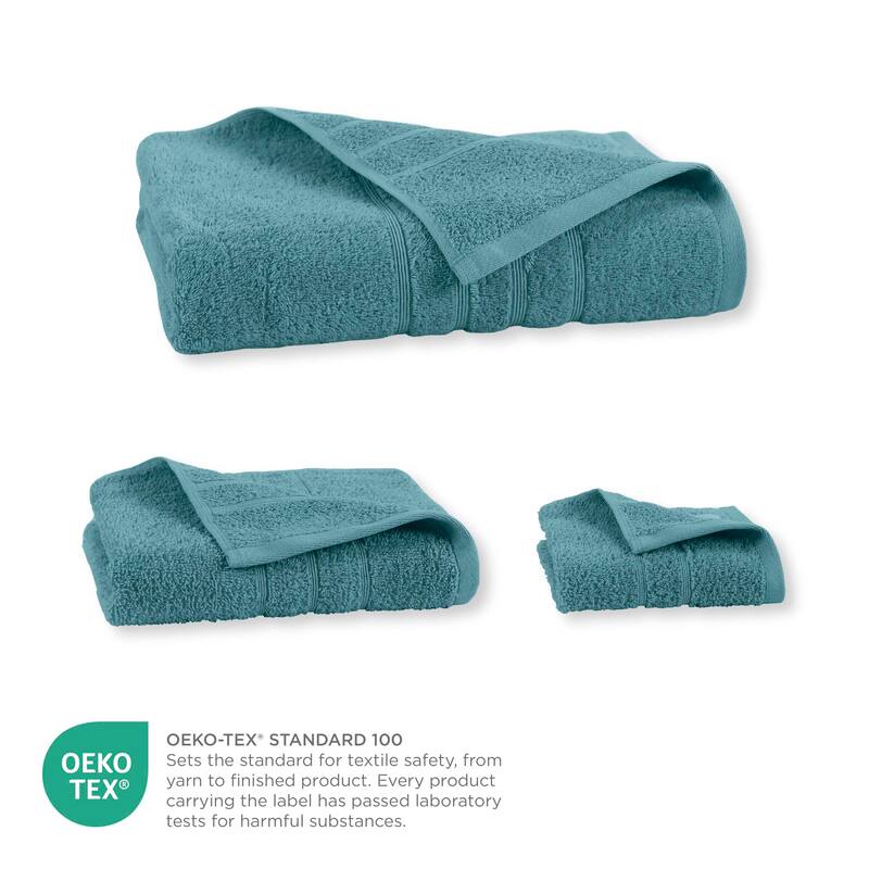Martex Ultimate Performance Cotton Low-Lint Soft Absorbent Towel Set