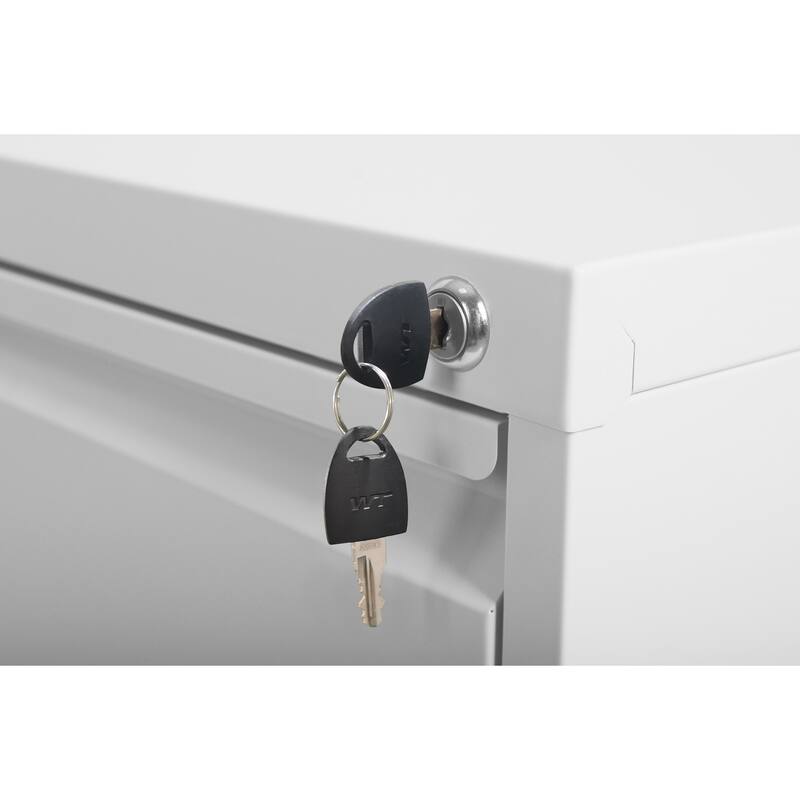 3 Drawer Metal Vertical File Cabinet with Lock