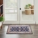 preview thumbnail 8 of 30, Nourison Fulton Indoor only Persian Area Rug 2' x 3' - Navy - Rectangle