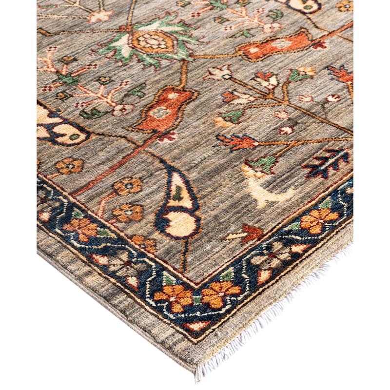Serapi One-of-a-Kind Hand-Knotted Area Rug - Brown - 8' 2" x 9' 9"