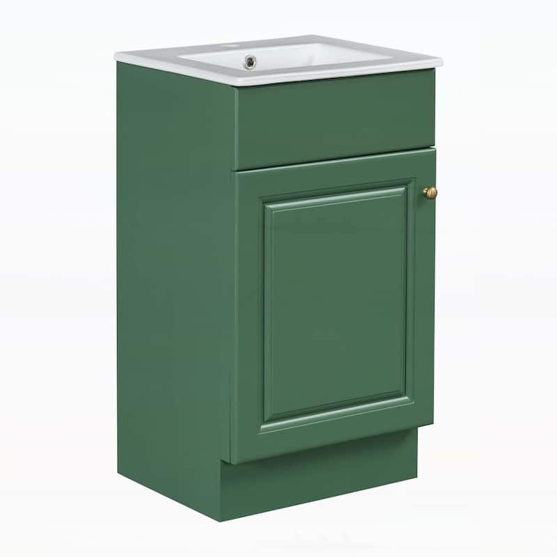 18" Bathroom Vanity with Sink