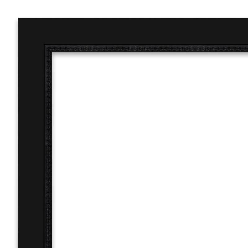 Avon Black Framed White Corkboard Bulletin Board, Organization Board, Pin Board