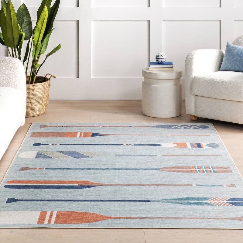 Nuloom Emmie Graphic Indoor/Outdoor Area Rug