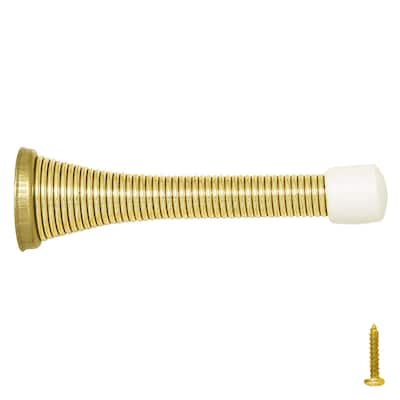 Design House 188276 3-1/8" Baseboard Mounted Spring Door Stop