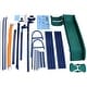 preview thumbnail 5 of 7, Outdoor Backyard Children Metal Swing Activity Set with Slide, Glider